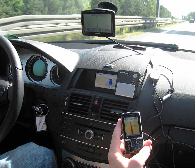 GPS-mottagare - rets julklapp 2007