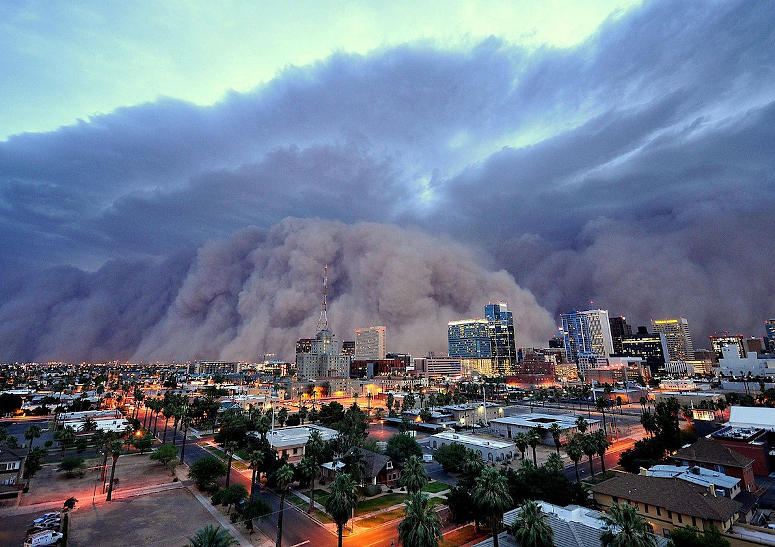 Sandstorm i Phoenix 2011