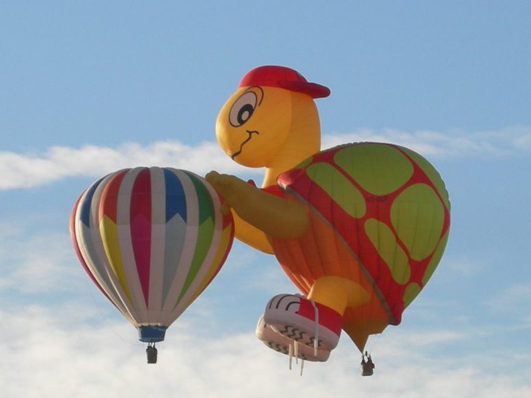 Albuquerque International Balloon Fiesta i USA r vrldens strsta luftballongfestival.