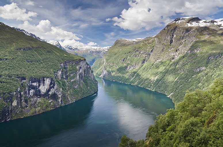 Geirangerfjorden, Norges hftigaste fjord