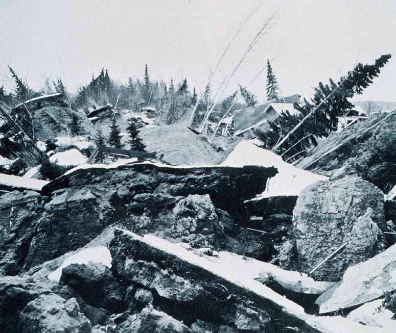 Turnagain Heights, Anchorage efter jordskred 1964