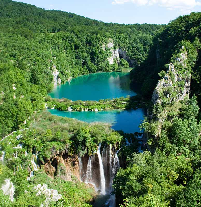 Plitvicesjarna, Kroatien