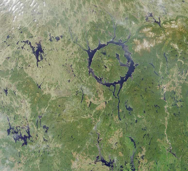 Manicouagan Crater