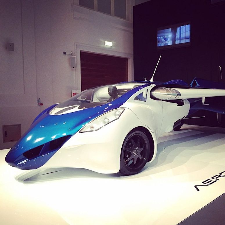 Aeromobil - slovakisk flygande bil.