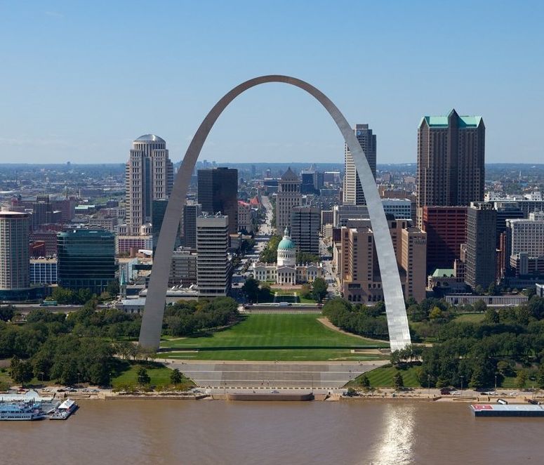 Gateway Arch i St. Louis, USA.