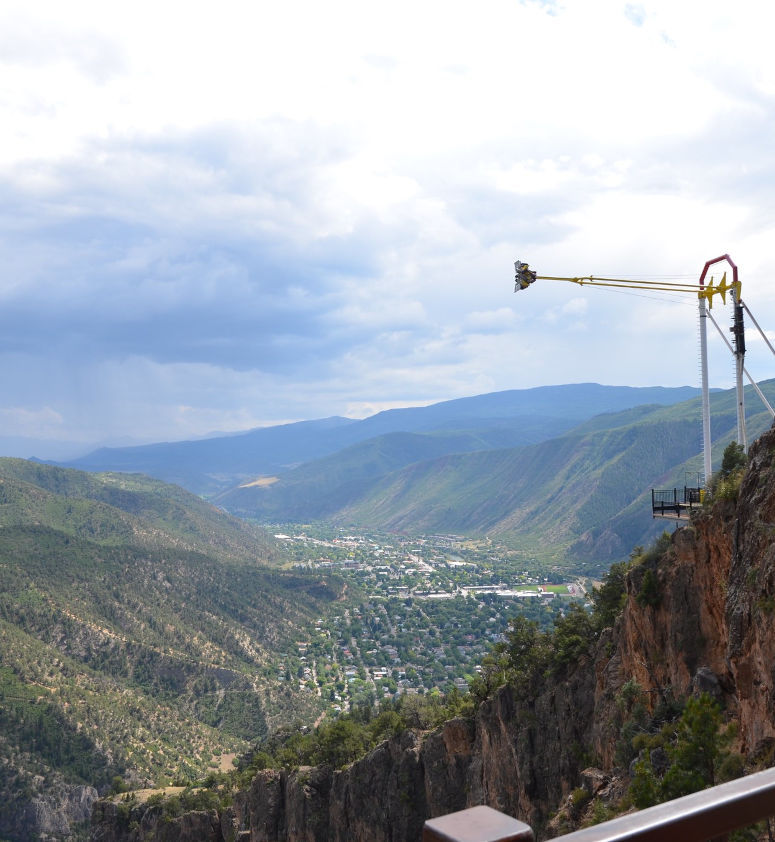 Giant Canyon Swing i Colorado - lskig gunga