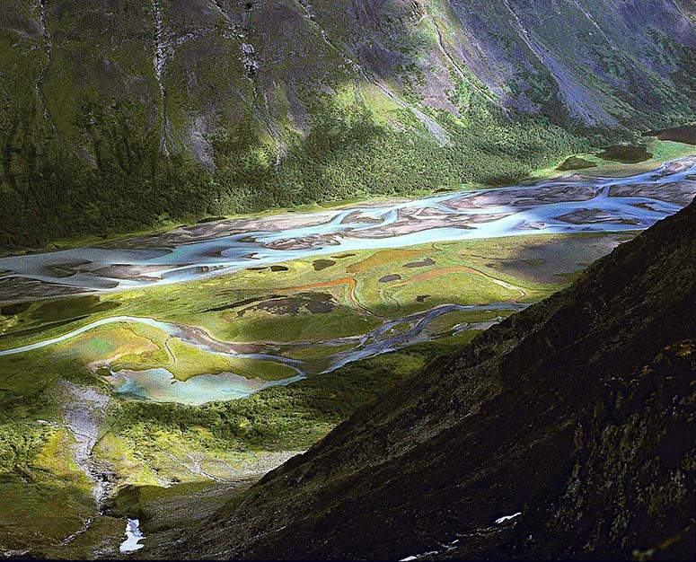 Rhpajvrre (Rapaselet) i Sarek.