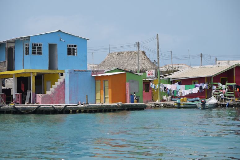 Vrldens mest ttbefolkade  Santa Cruz del Islote.