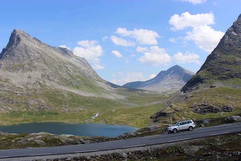 Valldal ovanfr Trollstigen