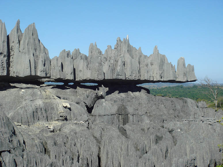 Tsingy de Bemaraha p Madagaskar