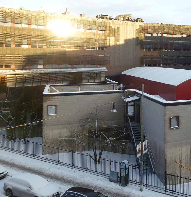 Arkitekturskolan på Danderydsplan.
