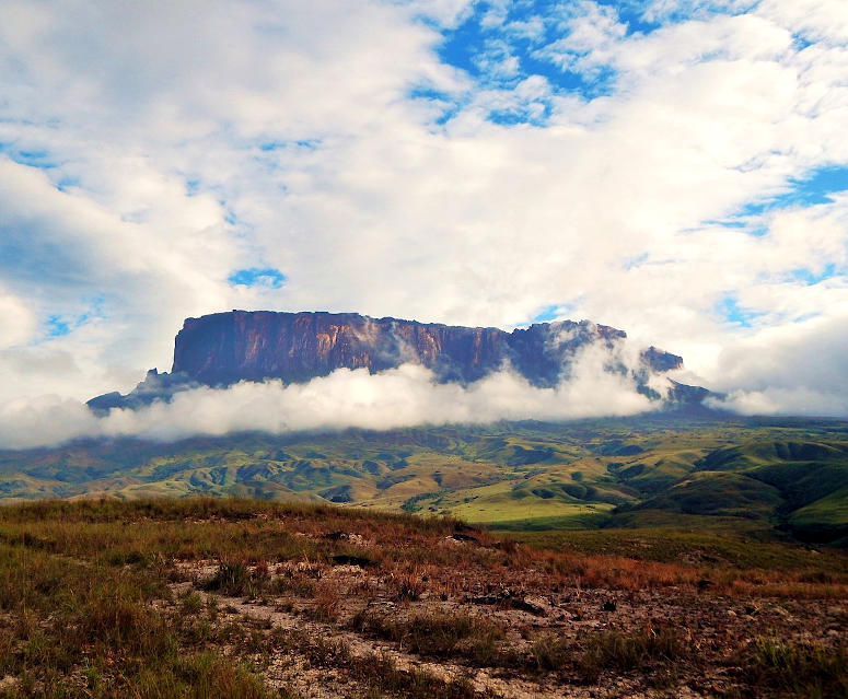 Kukenn - platberg (tepui) i Sydamerika.