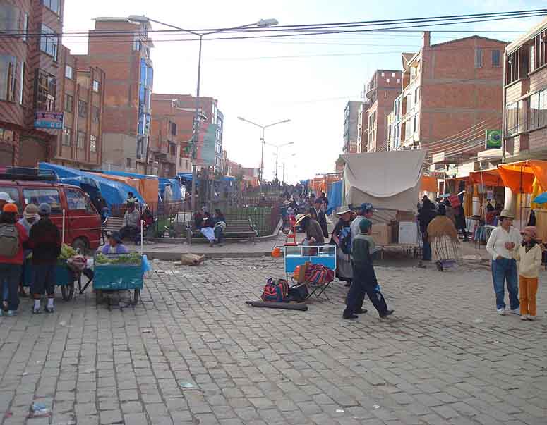 Marknad i El Alto