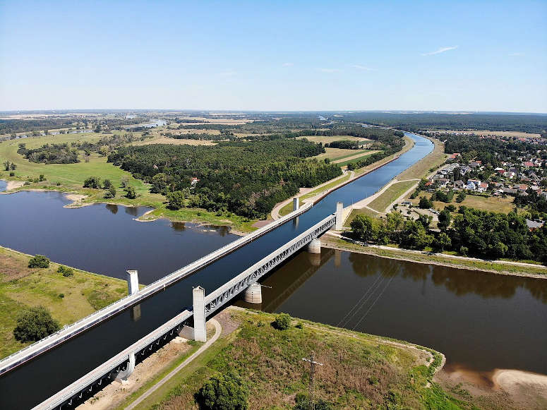 Akvedukten i Magdeburg - Vrldens lngsta kanalbro