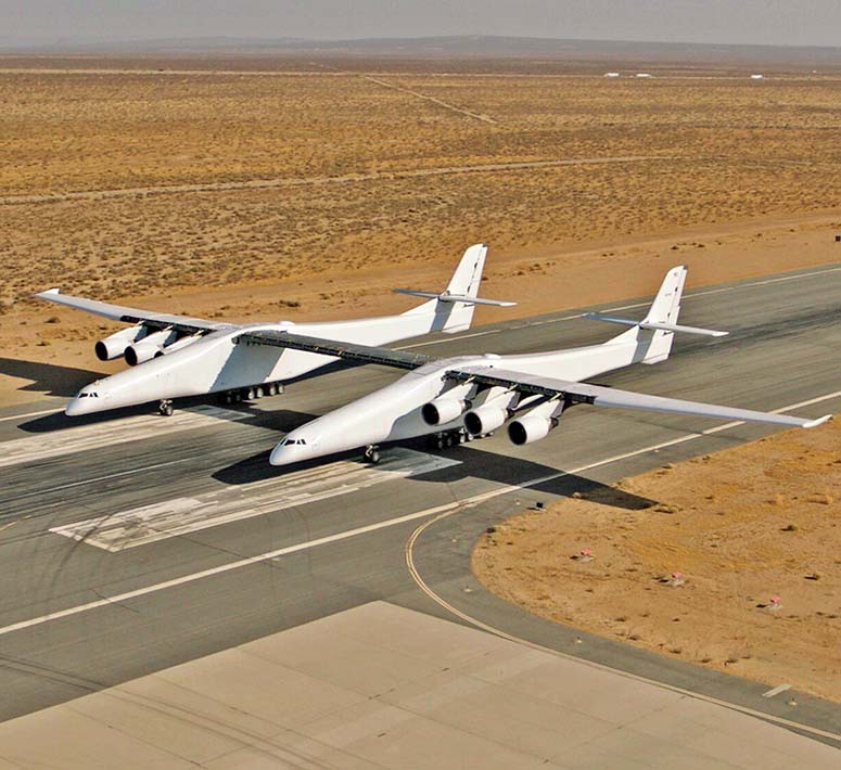 Stratolaunch - flygplanet med vrldens strsta vingspann