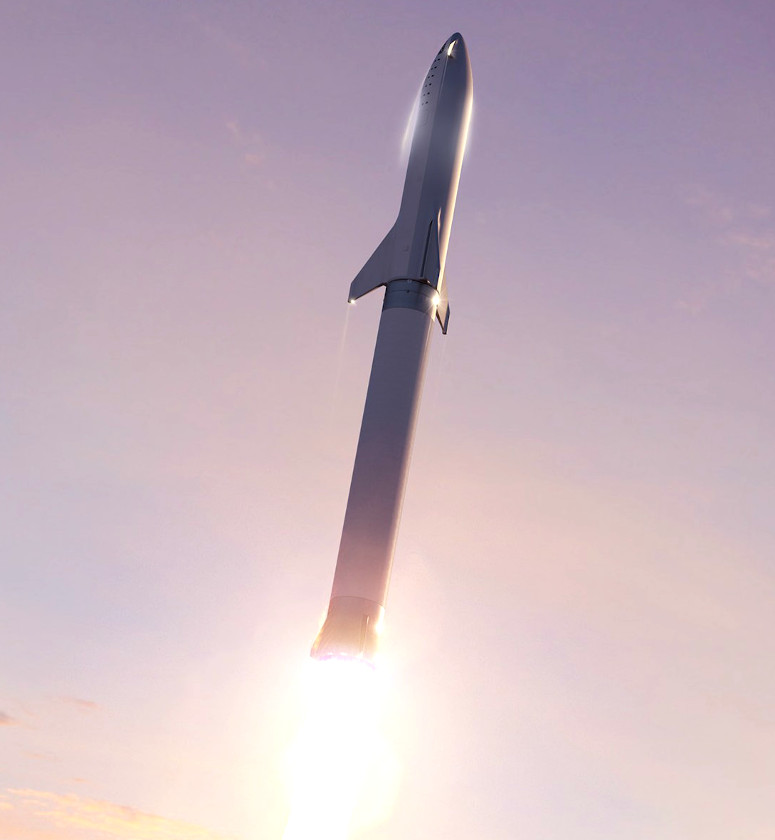 SpaceX:s Starship.