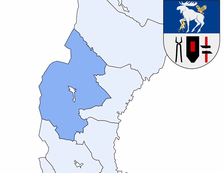 Region Västerbotten Karta / Schweden: Regionen, Provinzen, Landesteile