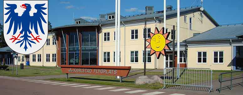 Karlstad flygplats i Värmland