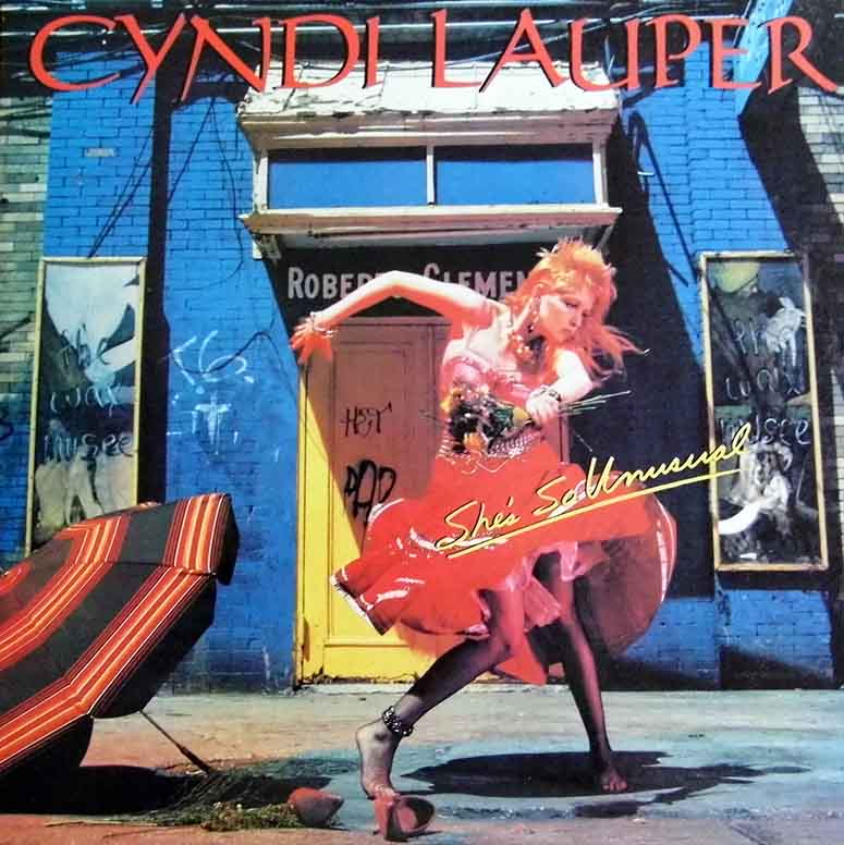 Cyndi Laupers skiva She's So Unusual 