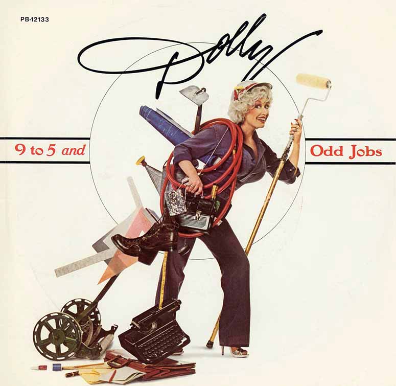Dolly Partons skiva 9 to 5 and Odd Jobs