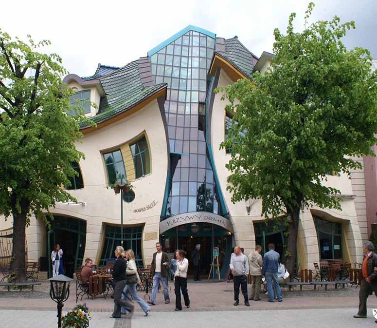 Krzywy Domek, Crooked House, i Sopot