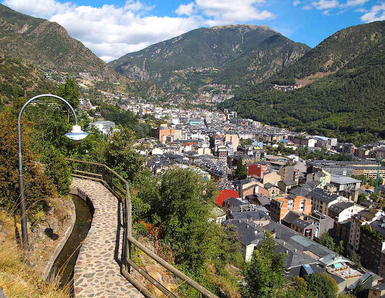 Andorras huvudstad Andorra La Vella