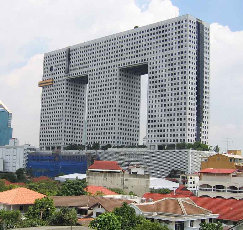 Elephant (Chang) Building, Bangkok - den fulaste byggnaden i Asien