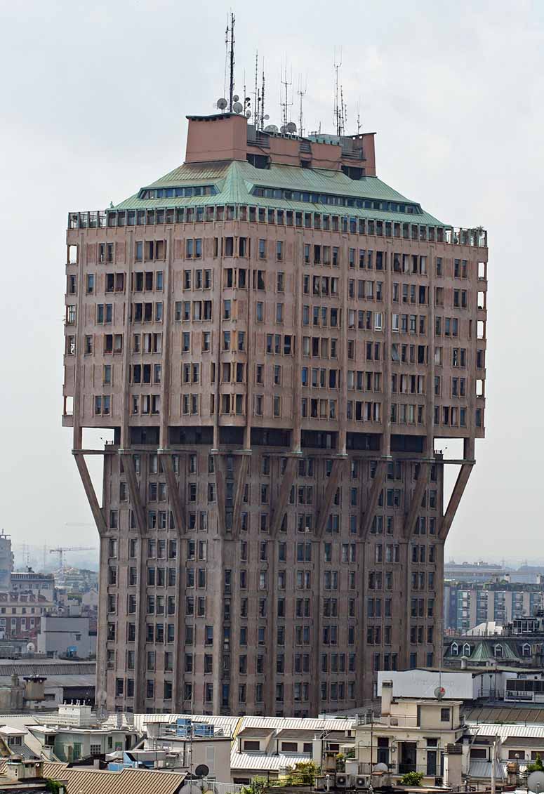 Torre Velasca, Milano - vrldens fulaste hus