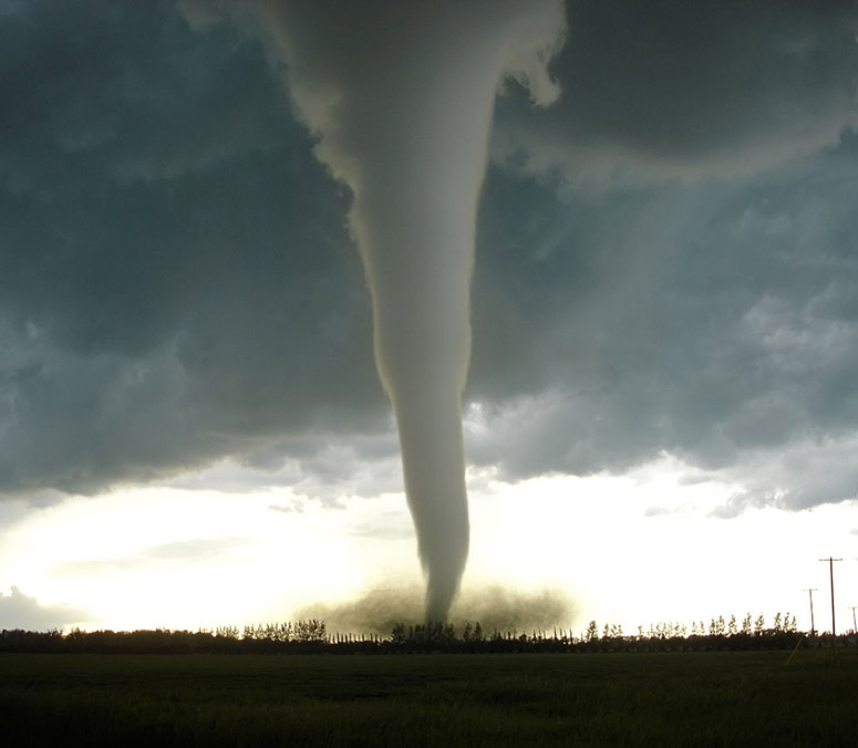 Tornado i Manitoba, Kanada