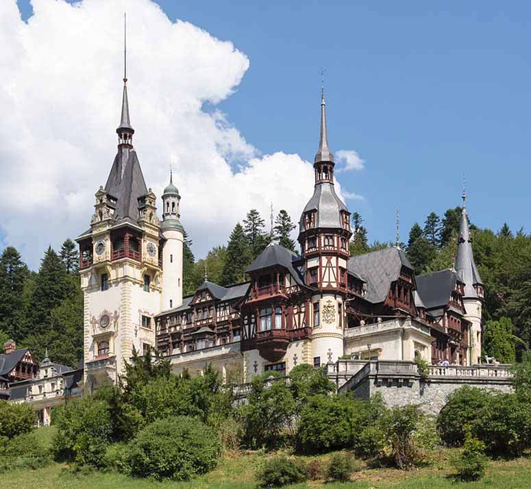 Cestelul Peles, litet slott i Rumänien