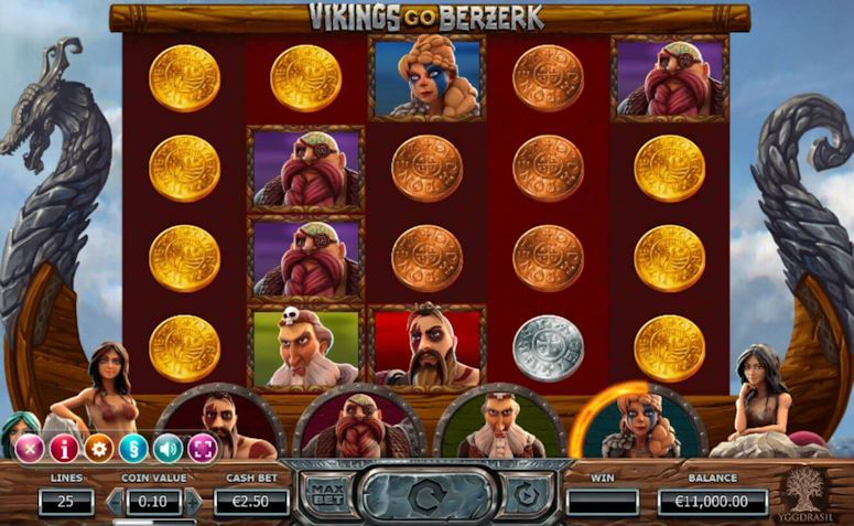 Vikings Go Berzerk, spelautomat